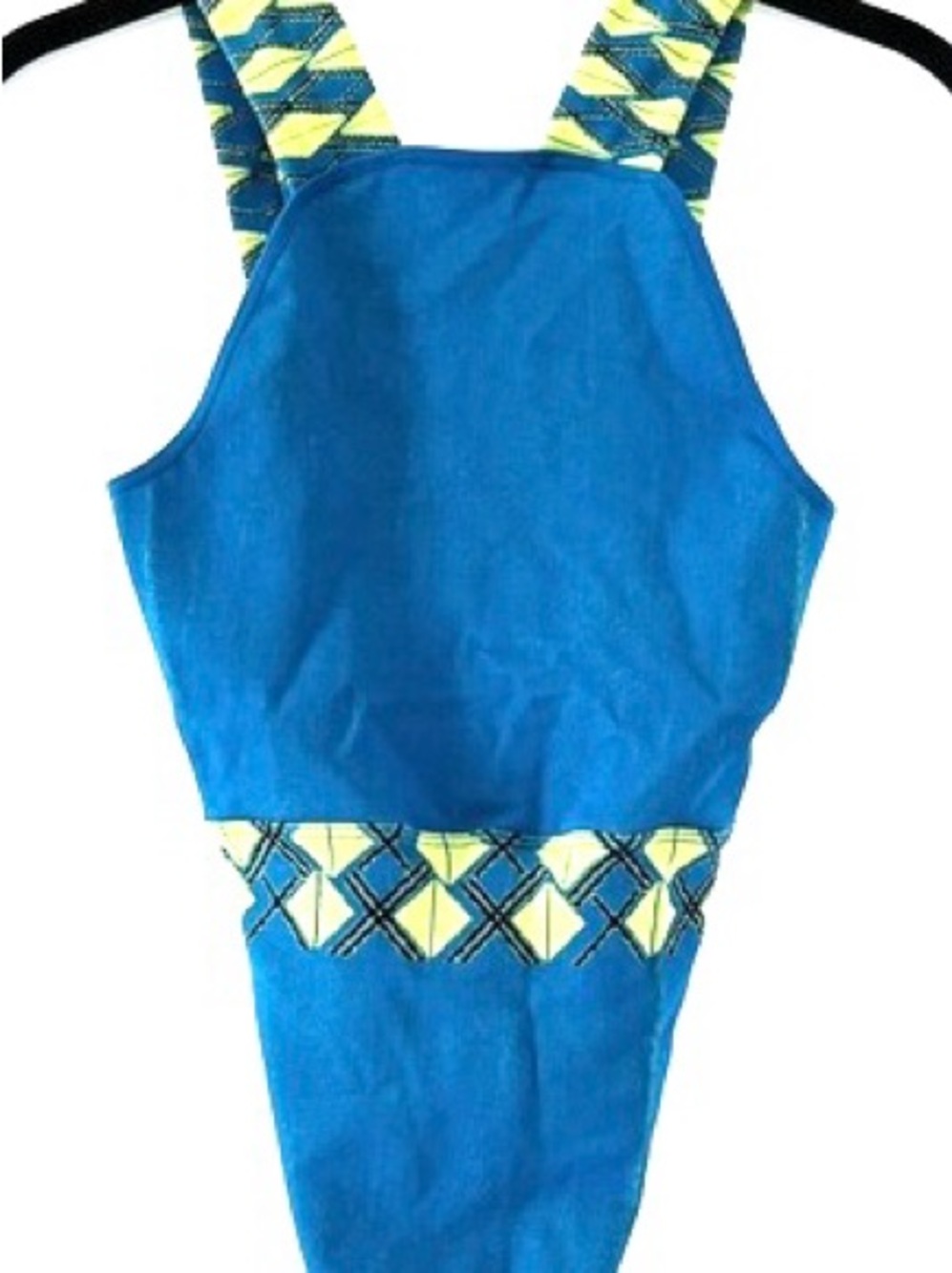 FREE PEOPLE ARGYLE BODYSUIT